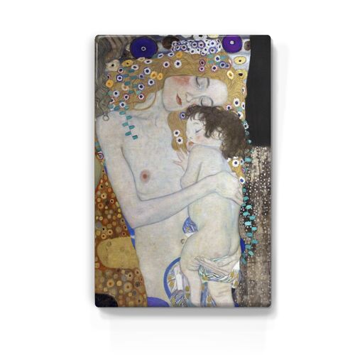 Laqueprint, De drie leeftijden (detail) - Gustav Klimt