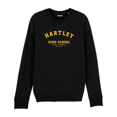 Sudadera "Hartley High School" - Hombre - Color Negro