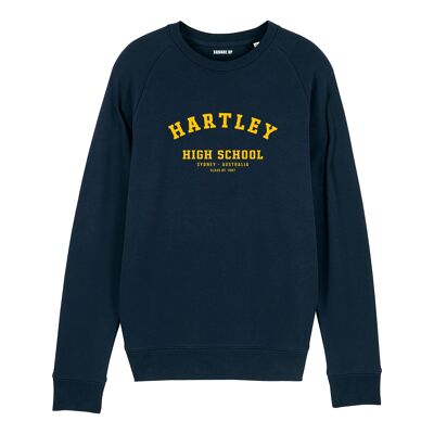 Sudadera "Hartley High School" - Hombre - Color Azul Marino