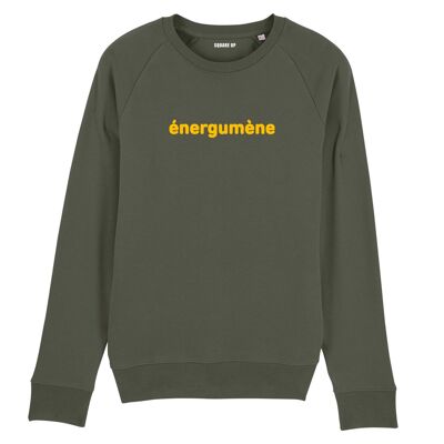 Sweat-shirt "Energumène" - Homme - Couleur Kaki