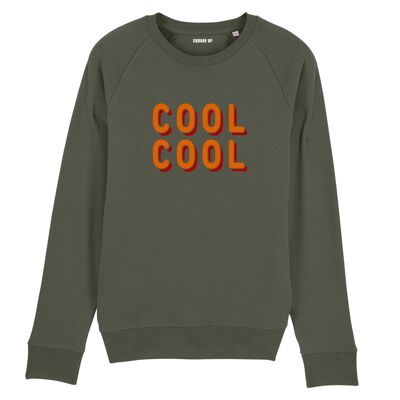 Sweatshirt "Cool Cool" - Herren - Farbe Khaki
