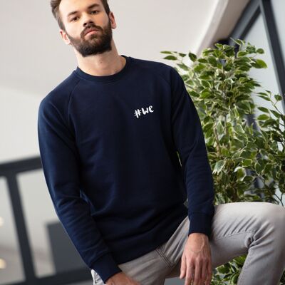 Sweatshirt "#We" - Herren - Farbe Marineblau