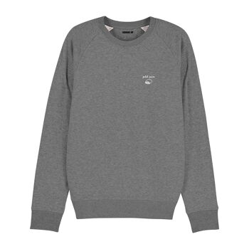 Sweat "Petit pain" - Homme - Couleur Gris Chiné