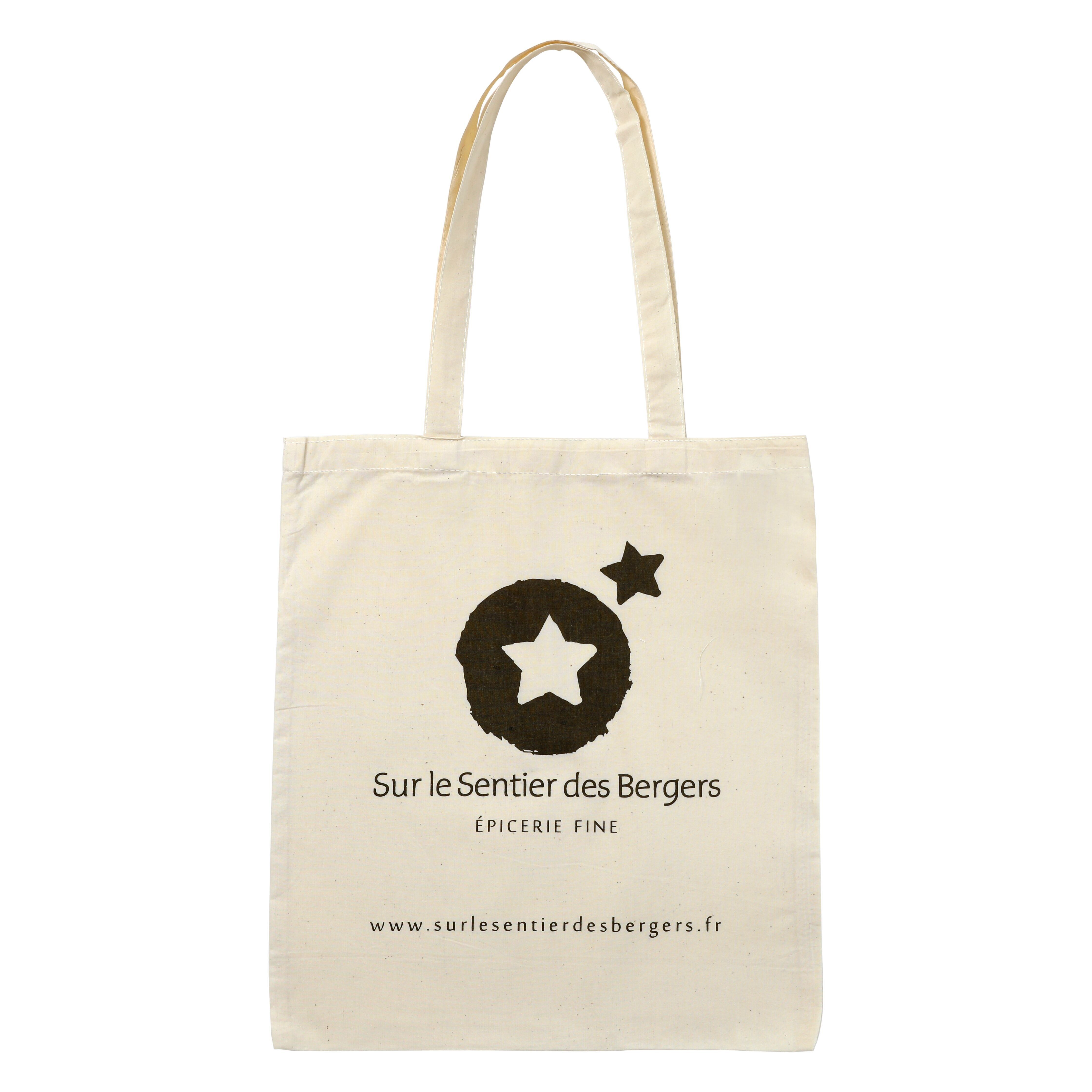 La borsa della spesa sul sentiero del pastore