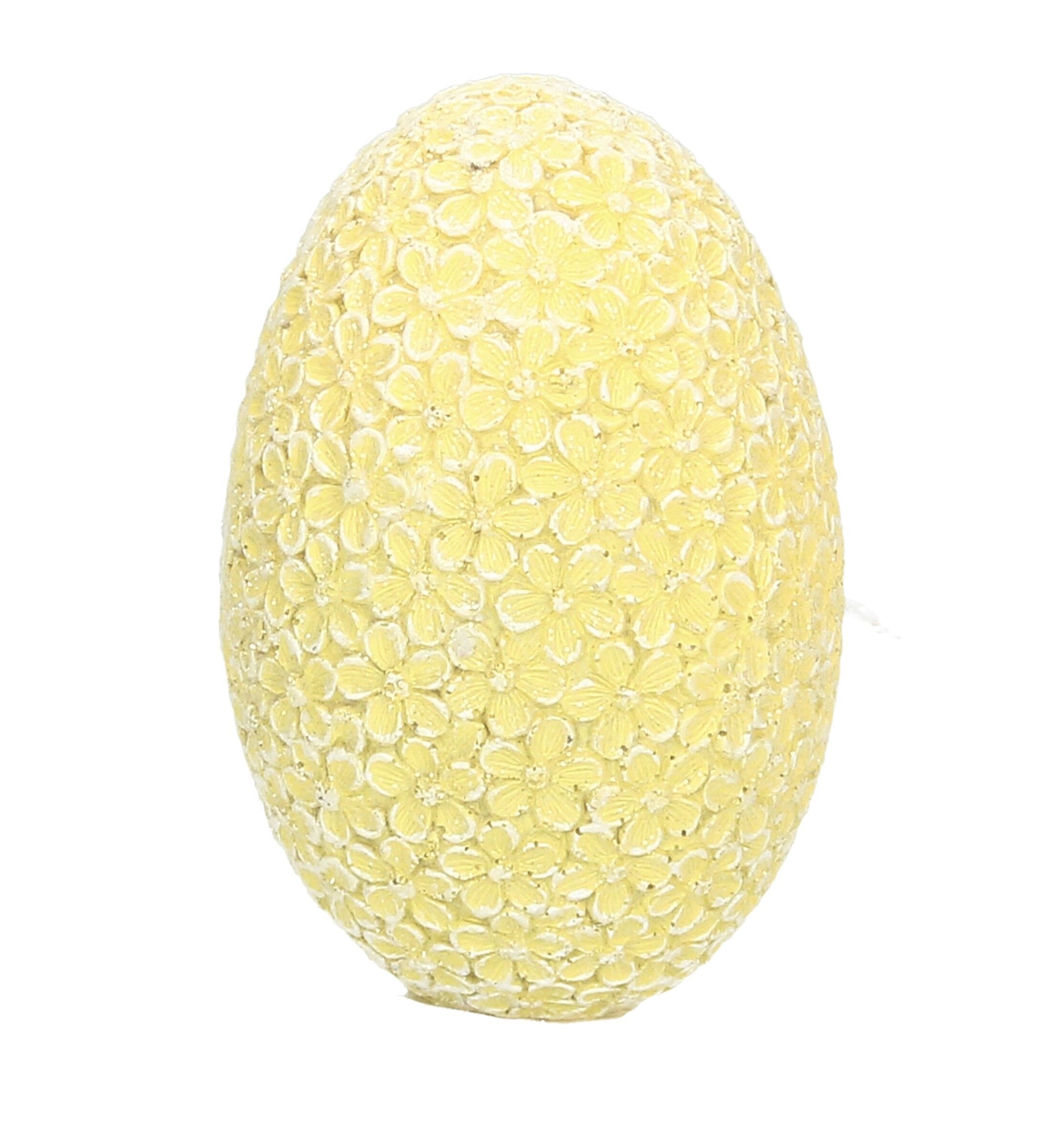 Uovo in fiore in piedi