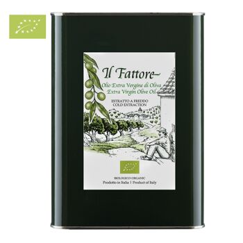 Il Fattore Fruité Mûr Huile d'Olive Extra Vierge Biologique (3L) 1