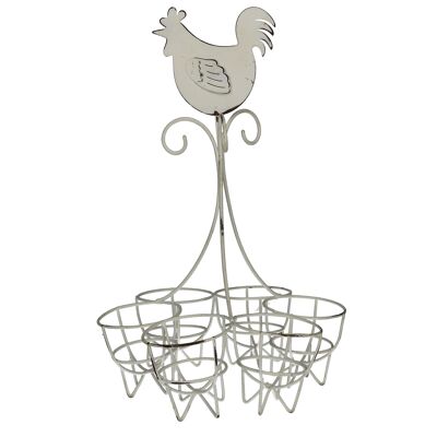 Portauovo con pollo per 6 uova