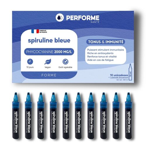 Unicadose Spiruline Bleue 2000mg/l