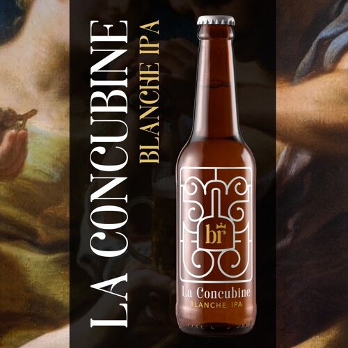 Bière artisanale blanche IPA - La Concubine