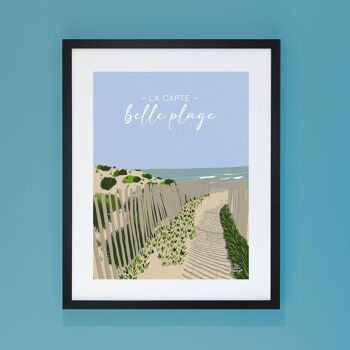 Affiche Hyères - Belle Plage, La Capte 2