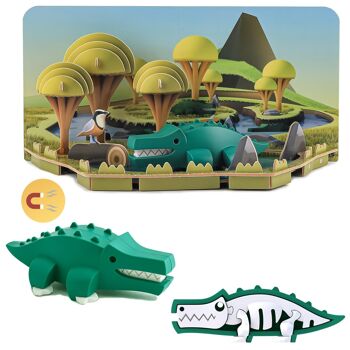 Demi-jouets Animal CROCODILE - HA006 4