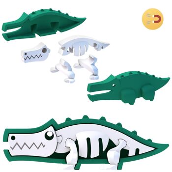 Demi-jouets Animal CROCODILE - HA006 5