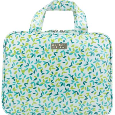 Grand sac cabas Pretty Leaves Turquoise Hold All Bag