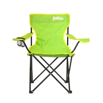 just be... Camping Chair Light Green with Yellow trim