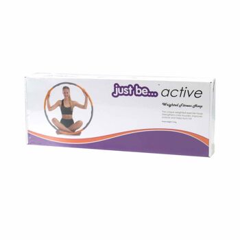 Juste être... Fitness Hula Hoop Orange 1.2kg 3