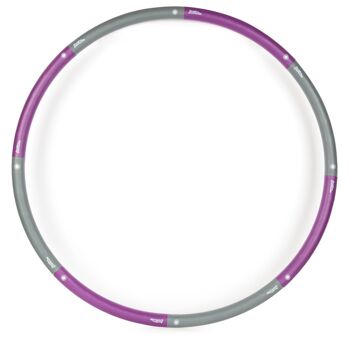 juste être... Fitness Hula Hoop Violet 1.4kg 5