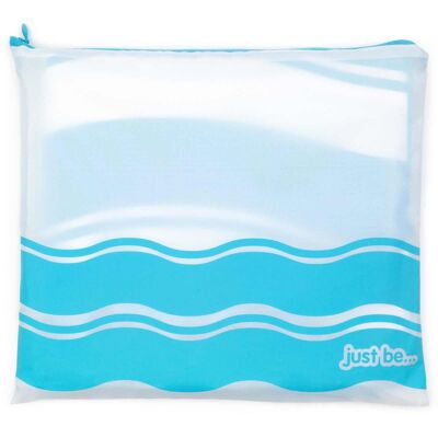 just be... Wave Towel - BLUE XXLARGE 200 x 90cm