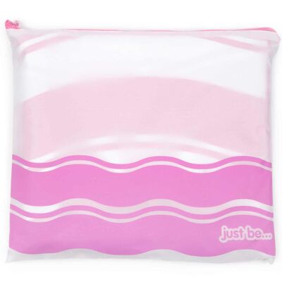 just be... Wave Towel - PINK LARGE 160 x 80cm