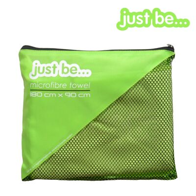 Towel Microfibre - Extra Large Green MT-005 180cm x 90cm