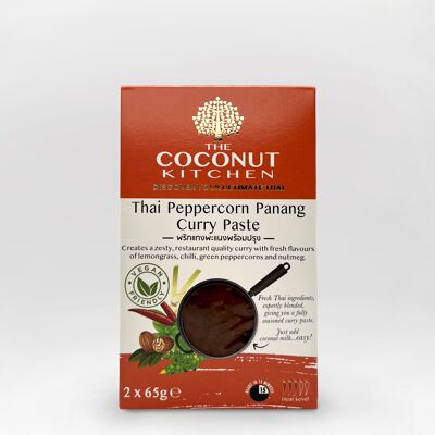 Thai Pfefferkorn Panang Curry Paste 2x65g Beutel