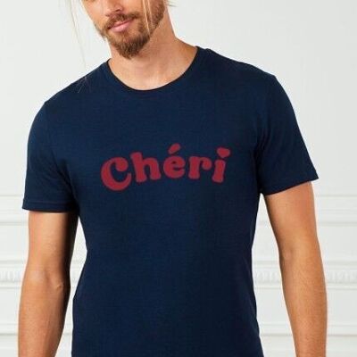 Chéri men's t-shirt (velvet effect)