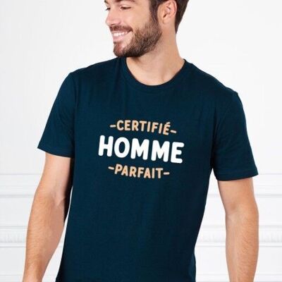 Certified perfect man men's t-shirt