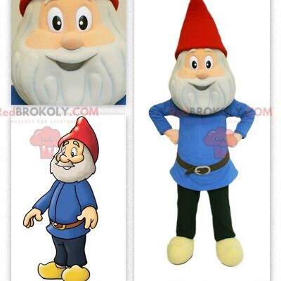 REDBROKOLY mascot of the traditional garden gnome