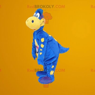Famous blue dragon REDBROKOLY mascot - Danone Costume