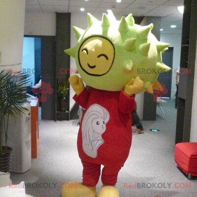 Chestnut bug horned melon REDBROKOLY mascot