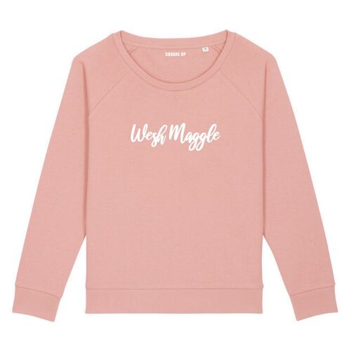 Sweat "Wesh Maggle" - Femme - Couleur Rose canyon