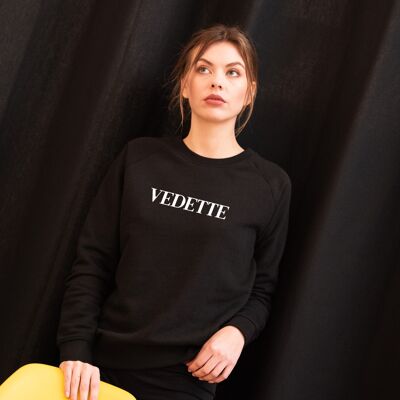 Sweatshirt "Vedette" - Damen - Farbe Schwarz