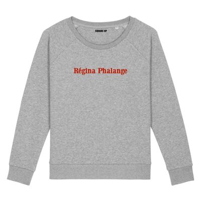 Sweatshirt "Regina Phalange" - Damen - Farbe Grau meliert