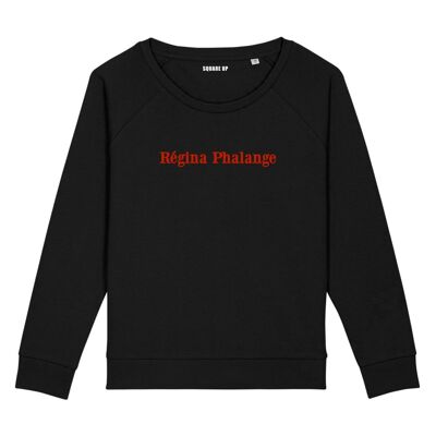 Sweatshirt "Regina Phalange" - Woman - Color Black
