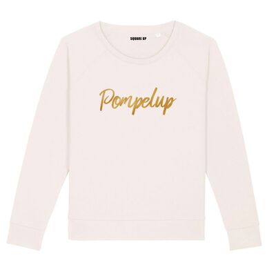 "Pompelup" Sweatshirt - Woman - Color Cream
