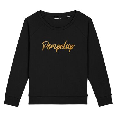 Sweatshirt "Pompelup" - Woman - Color Black