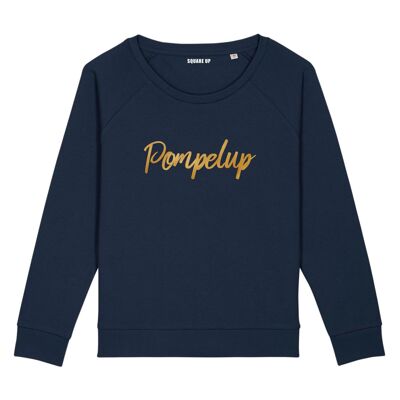 Sweatshirt "Pompelup" - Woman - Color Navy Blue