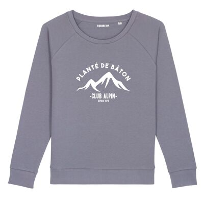 Sweatshirt "Planted stick" - Frau - Farbe Lavendel