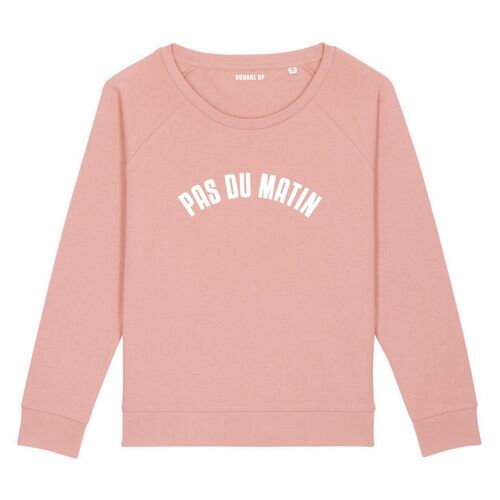 Sweat "Pas du matin" - Femme - Couleur Rose canyon