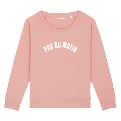 Sweatshirt "Pas du matin" - Woman - Color Canyon pink