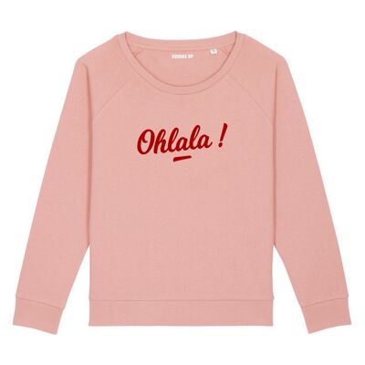 Sudadera "Ohlala" - Mujer - Color Rosa cañón