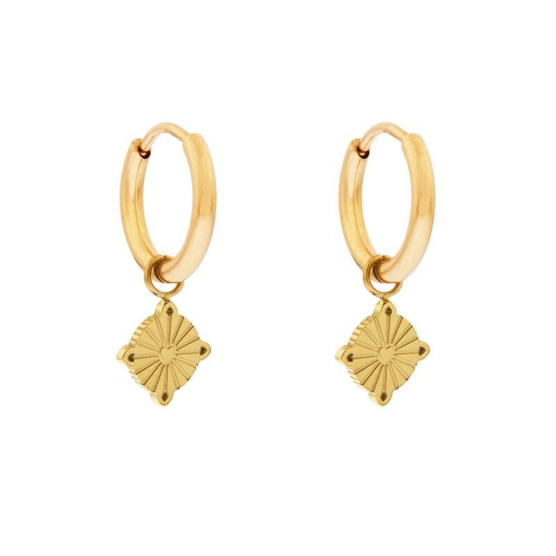 OHRRINGE MINIMALISTIC LOVELY - GOLD