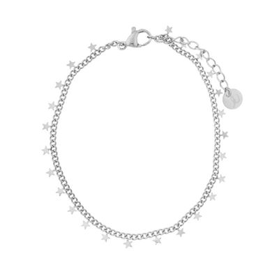 Bracelet tiny stars - child - silver