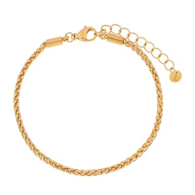 Bracelet basic round - adult - gold