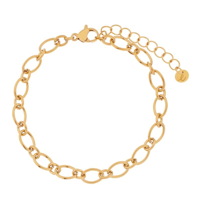 ARMBAND BASIS RUND UND OVAL - ERWACHSENE - GOLD