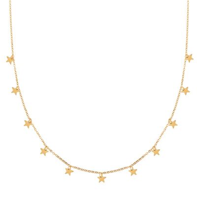 COLLANA UN SACCO DI STELLE - BAMBINO - ORO