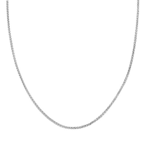 Necklace basic round - adult - silver