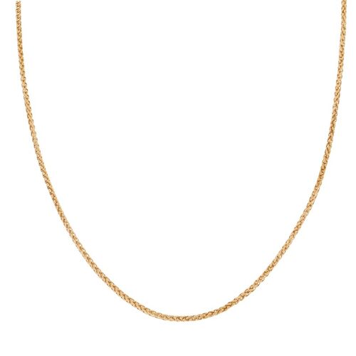 Necklace basic round - adult - gold