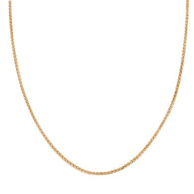 Necklace basic round - adult - gold