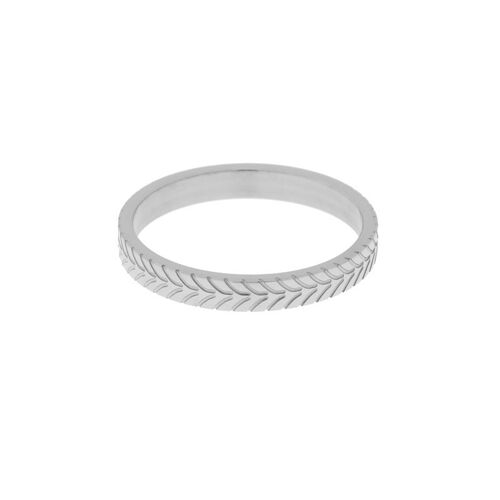 Ring fine arrows - size 17 - silver