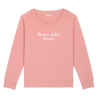 Felpa "Monica Geller Forever" - Donna - Colore Rosa Canyon